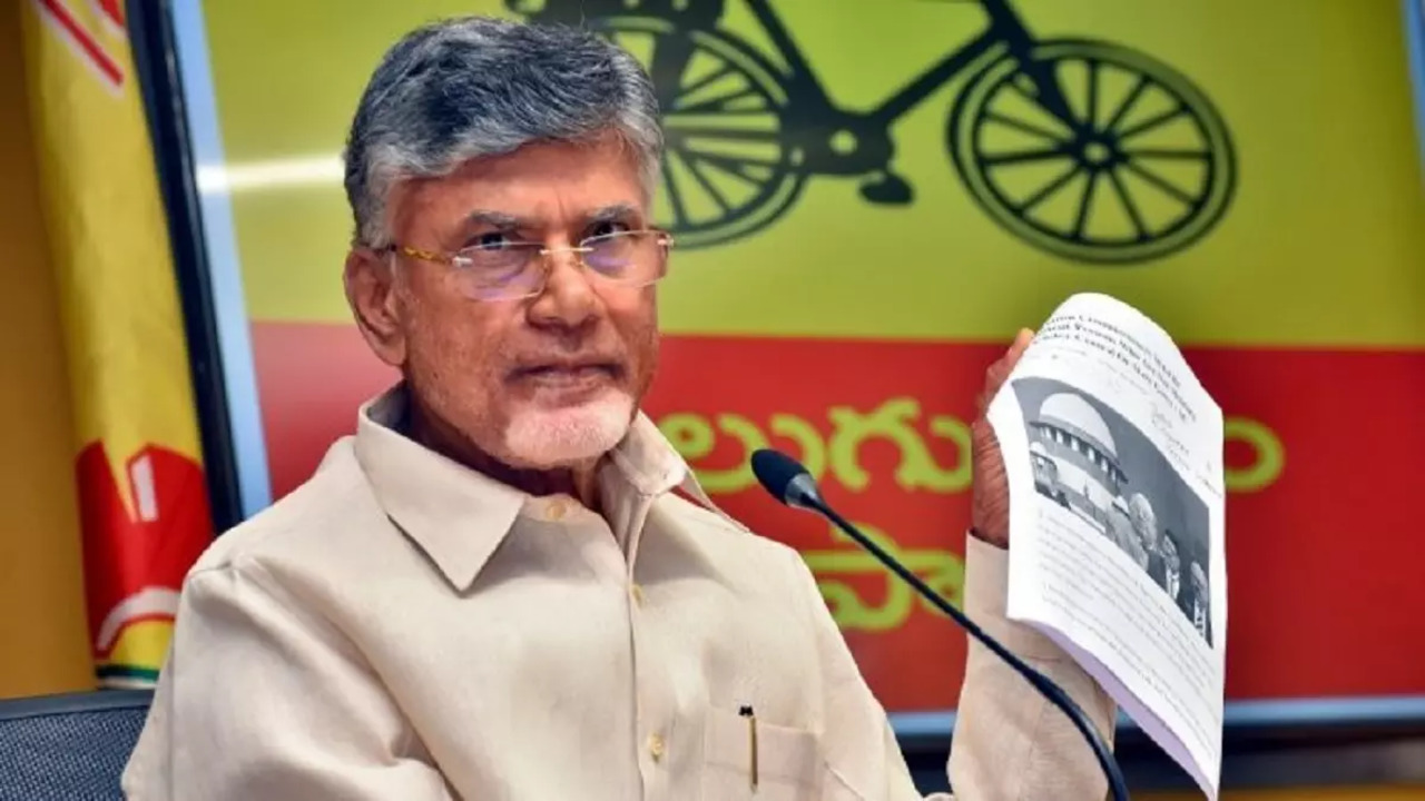 ​TDP chief N Chandrababu Naidu