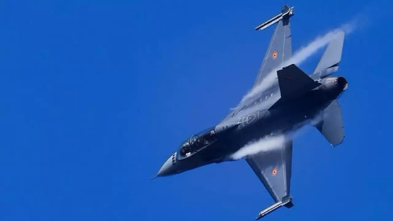 F-16 jet -AFP