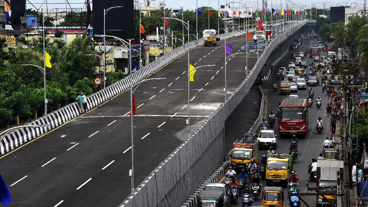 Pallavaram Flyover.