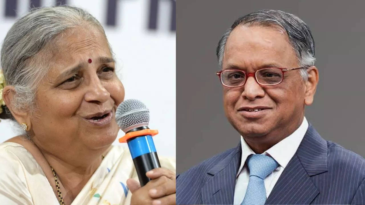 Sudha Murty and N. R. Narayana Murthy