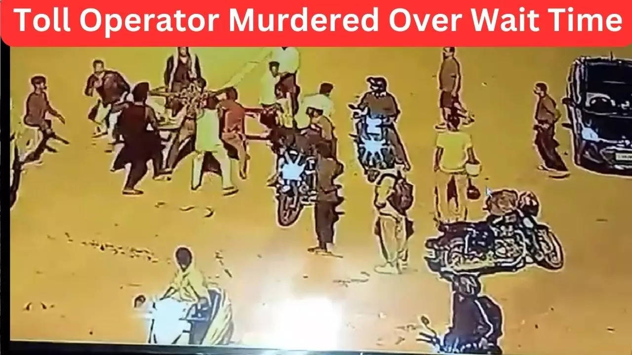 Caught On Cam: Ramnagara Toll Staff Killed After Argument Over Wait Time In Karnataka