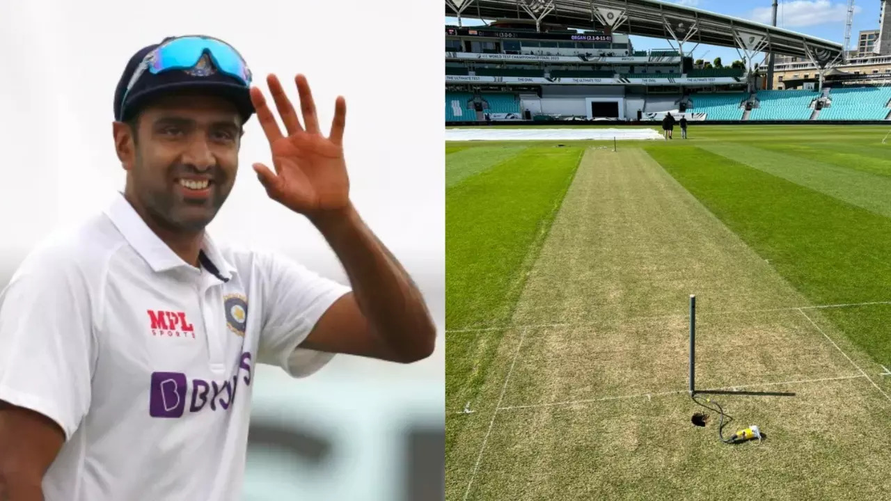 Will Ravichandran Ashwin Play In WTC Final? First Look At Oval Pitch Before Suggests Otherwise - See Pics