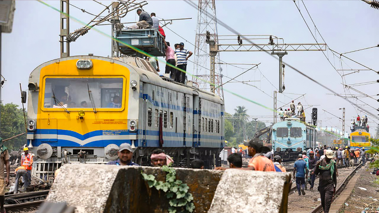 Odisha Train Accident Restoration work completed