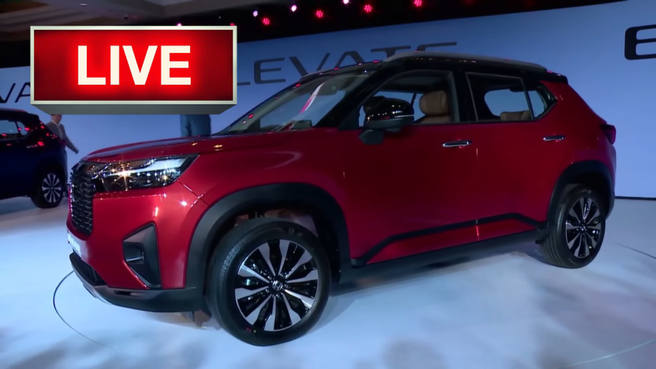 Honda Elevate SUV 2023 Reveal LIVE: New Hyundai Creta, Kia Seltos Rival ...