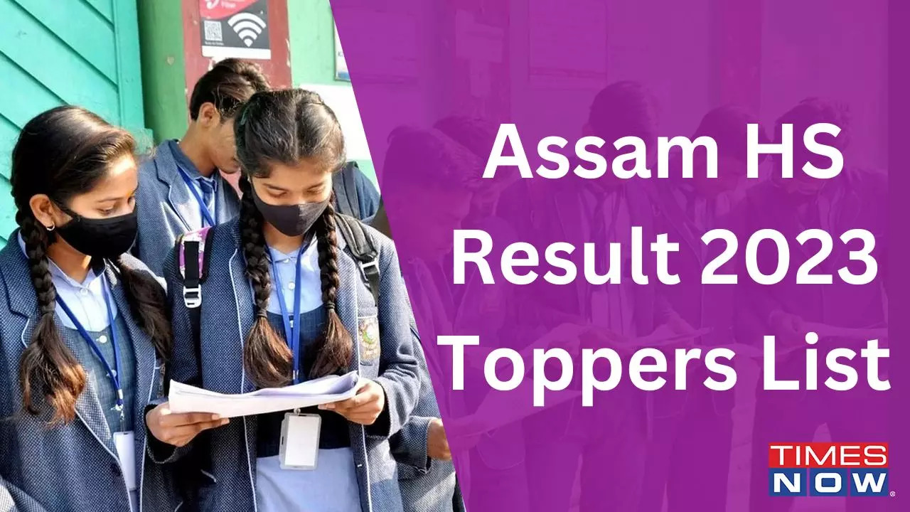 Assam HS Toppers 2023 List: Sankalpjit Saikia Tops Assam Class 12 AHSEC Results, Complete List Here