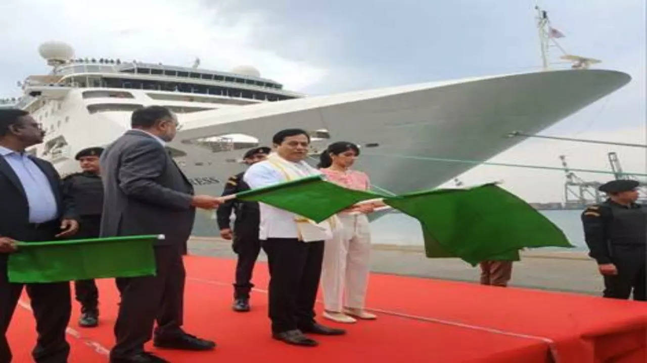 MV Empress: India's first international cruise vessel from Chennai sets sails for Sri Lanka