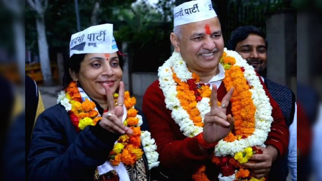 Manish and Seema Sisodia