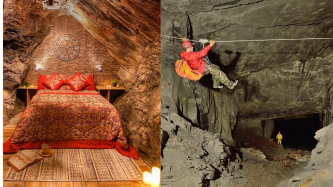 World’s Deepest Hotel Starts Operations Guests Must Journey Through Abanboned Mine To Reach