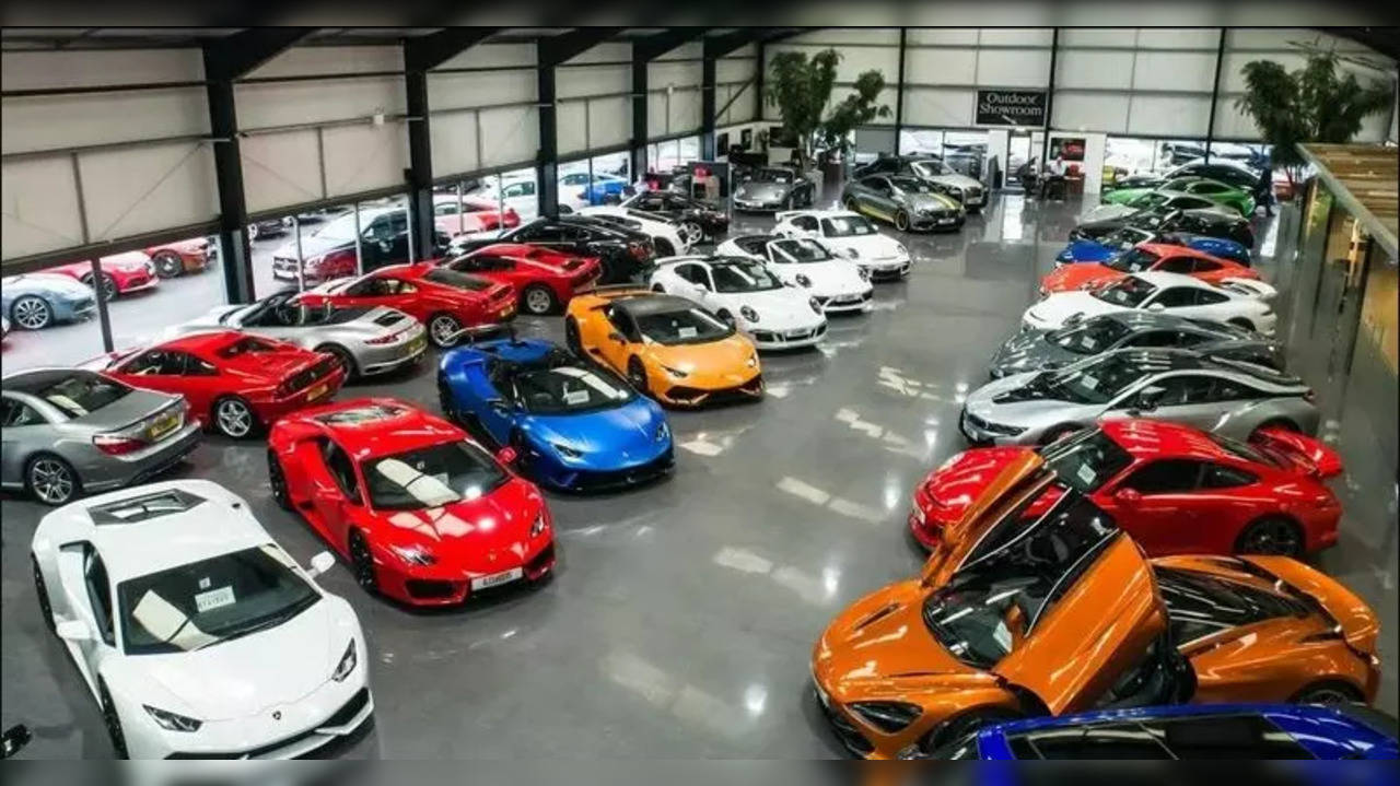 ED has seized luxury cars worth Rs 60 crore, including those of Ferrari, Lamborghini and Bentley from real estate groups in Delhi NCR. ​​(Representative Image)