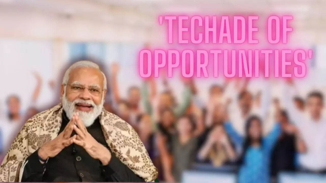 Techade of Opportunities: How PM Modi's vision of 'New India for Young India' is transforming country's entire landscape in job sector