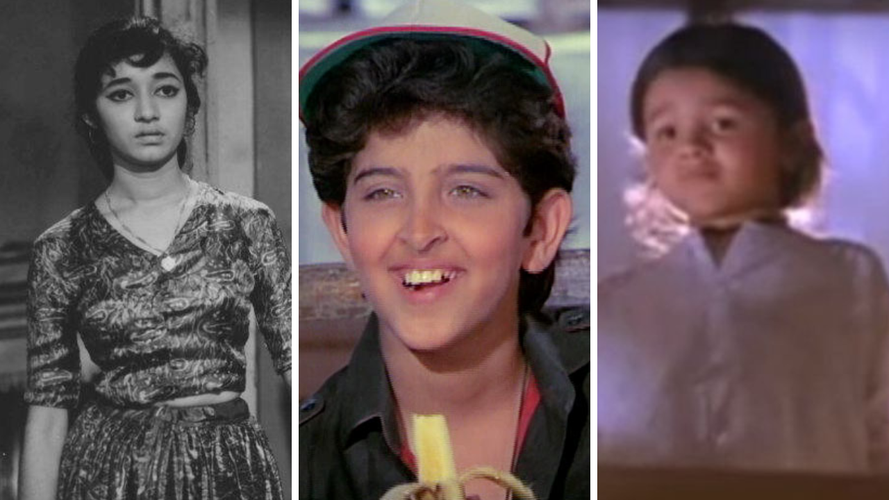 10 Bollywood Stars Who Started As Child Actors