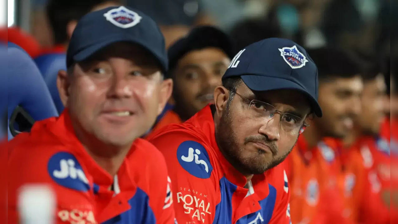 Sourav Ganguly to replace Ponting as Delhi Capitals head coach.