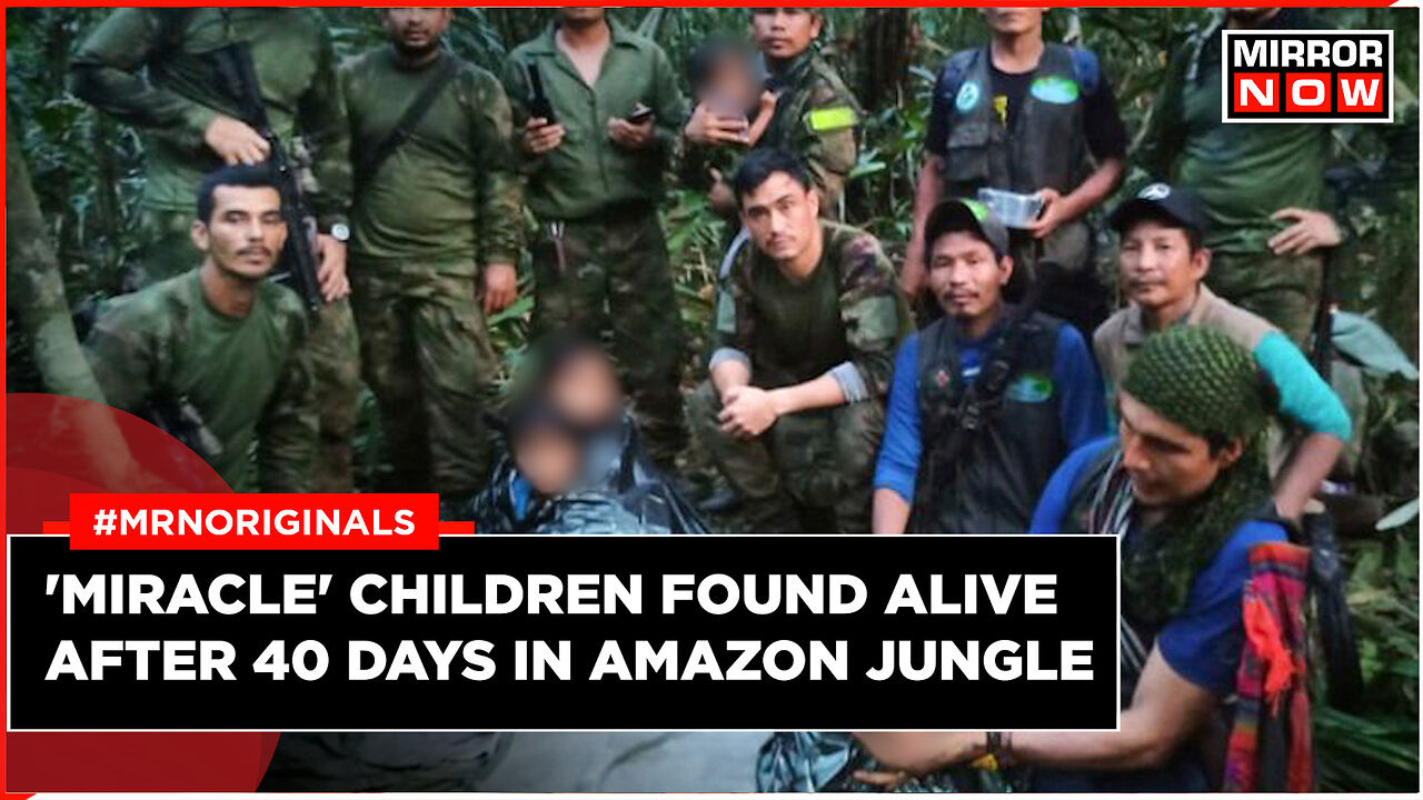 4 'Miracle' Children Found Alive 40 Days After Plane Crashed In Amazon ...