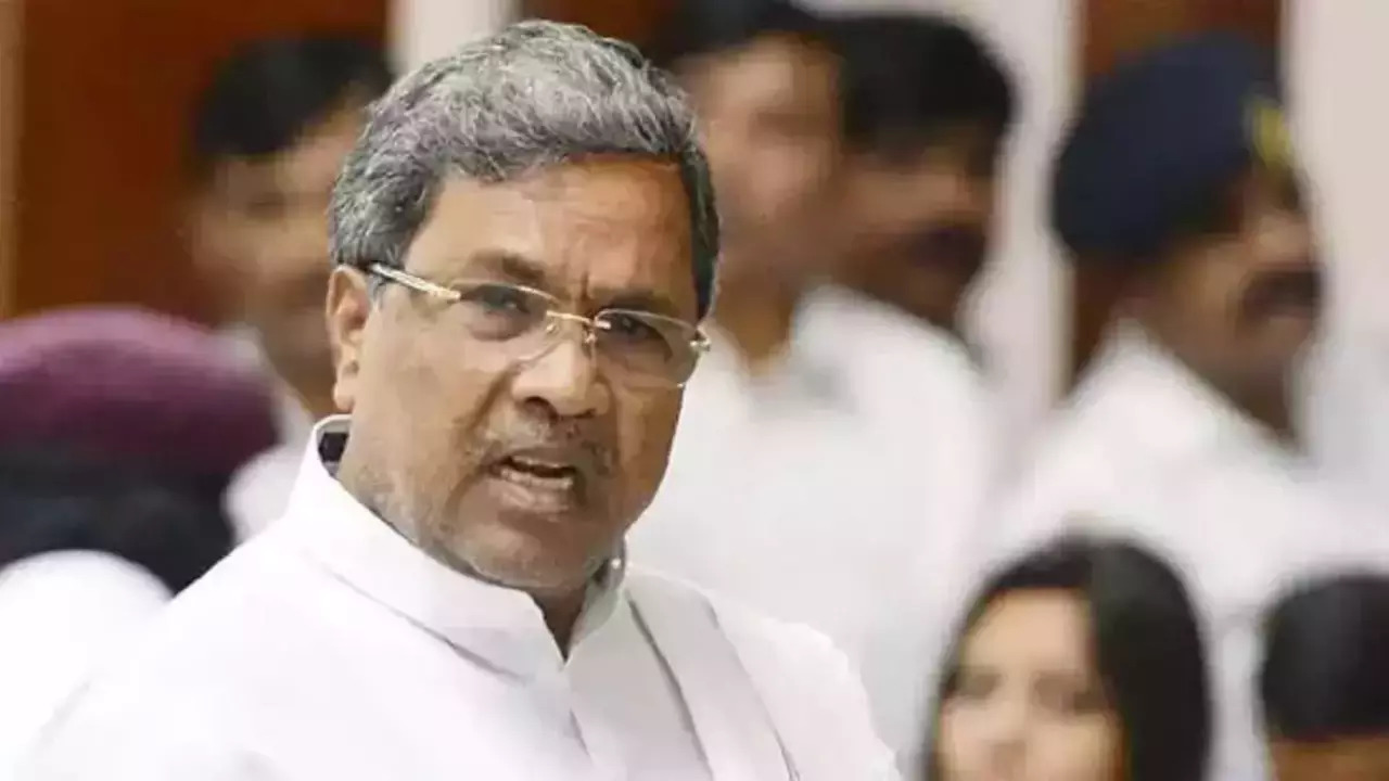 Karnataka CM Siddaramaiah