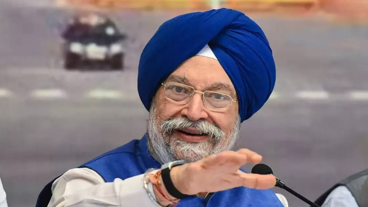 Petroleum Minister Hardeep Singh Puri