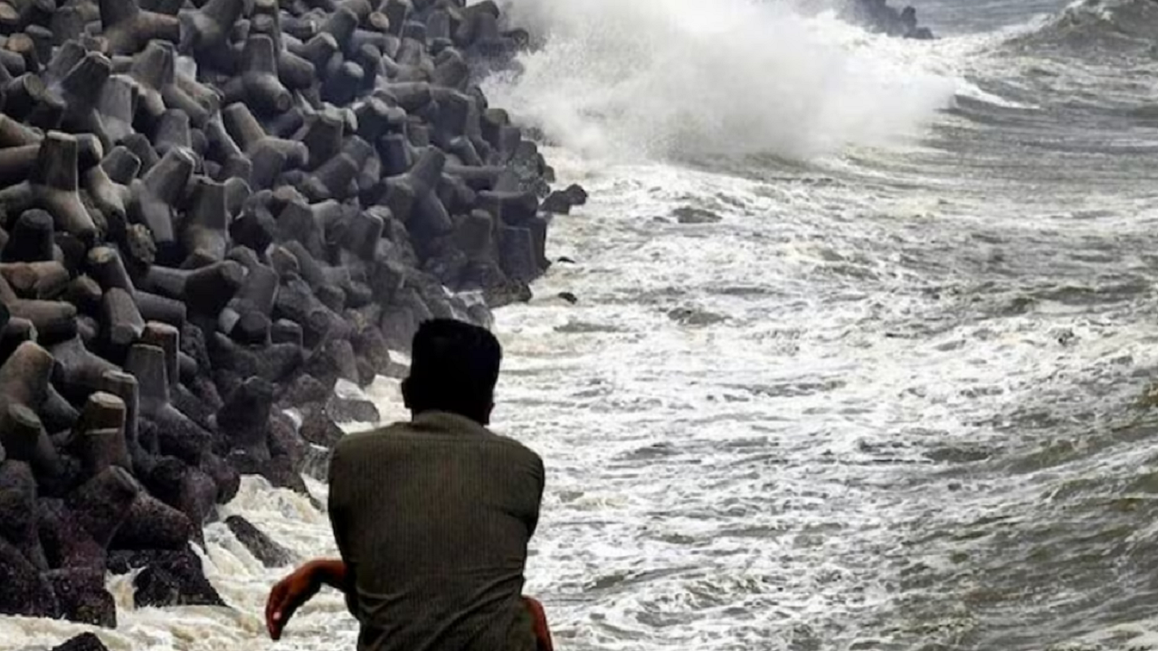 deep depression over the southeast Arabian Sea intensified into a cyclonic storm ‘Biparjoy’, said the India Meteorological Department (IMD) on Tuesday evening. (Rep image)