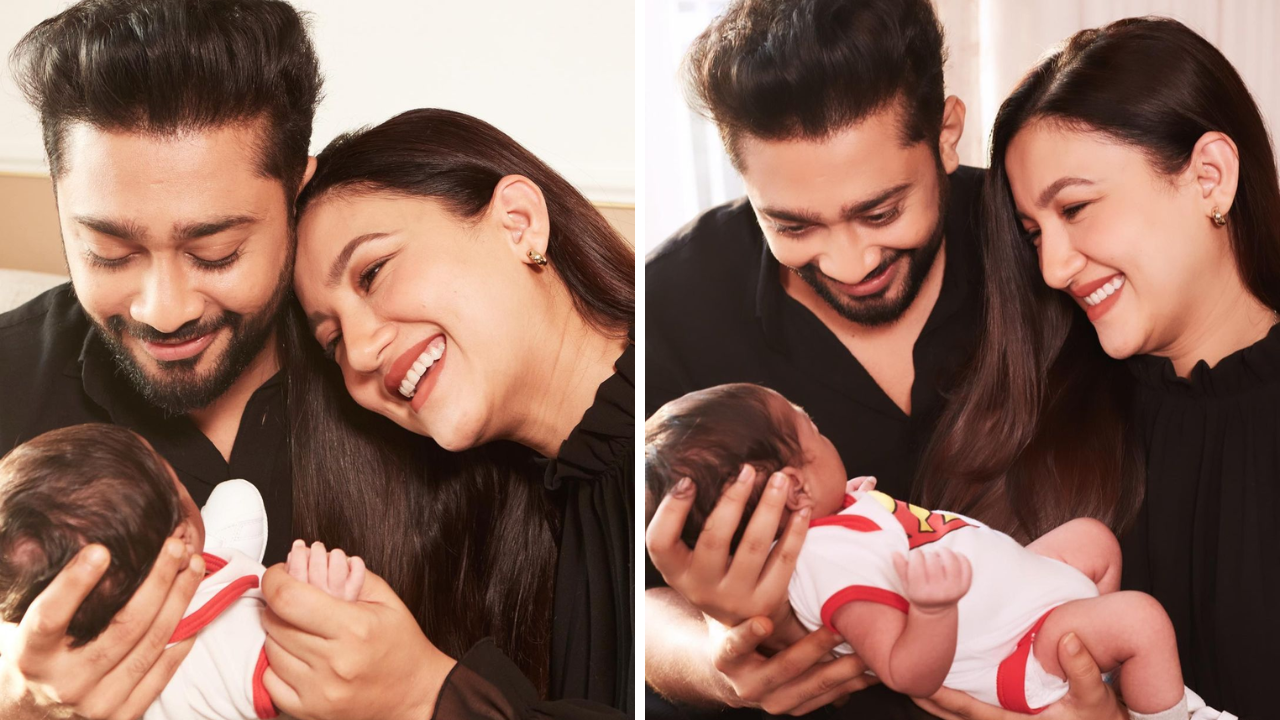 Gauahar Khan reveals her newborn son's name