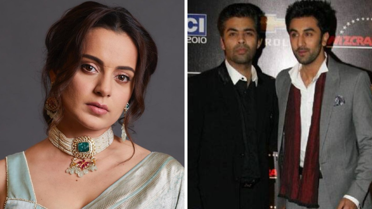 Kangana Ranaut takes a dig at Karan Johar and Ranbir Kapoor