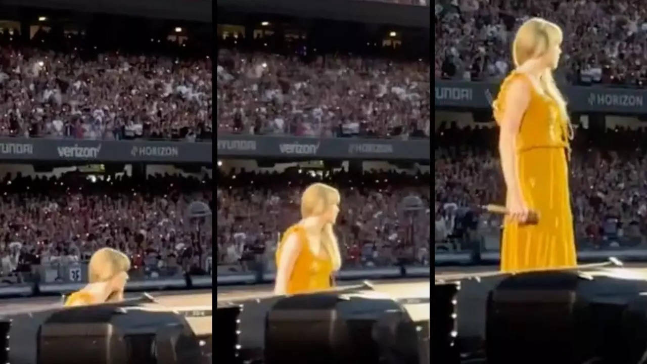 Viral Video: Taylor Swift Emerges From Stage During Eras Tour Concert ...