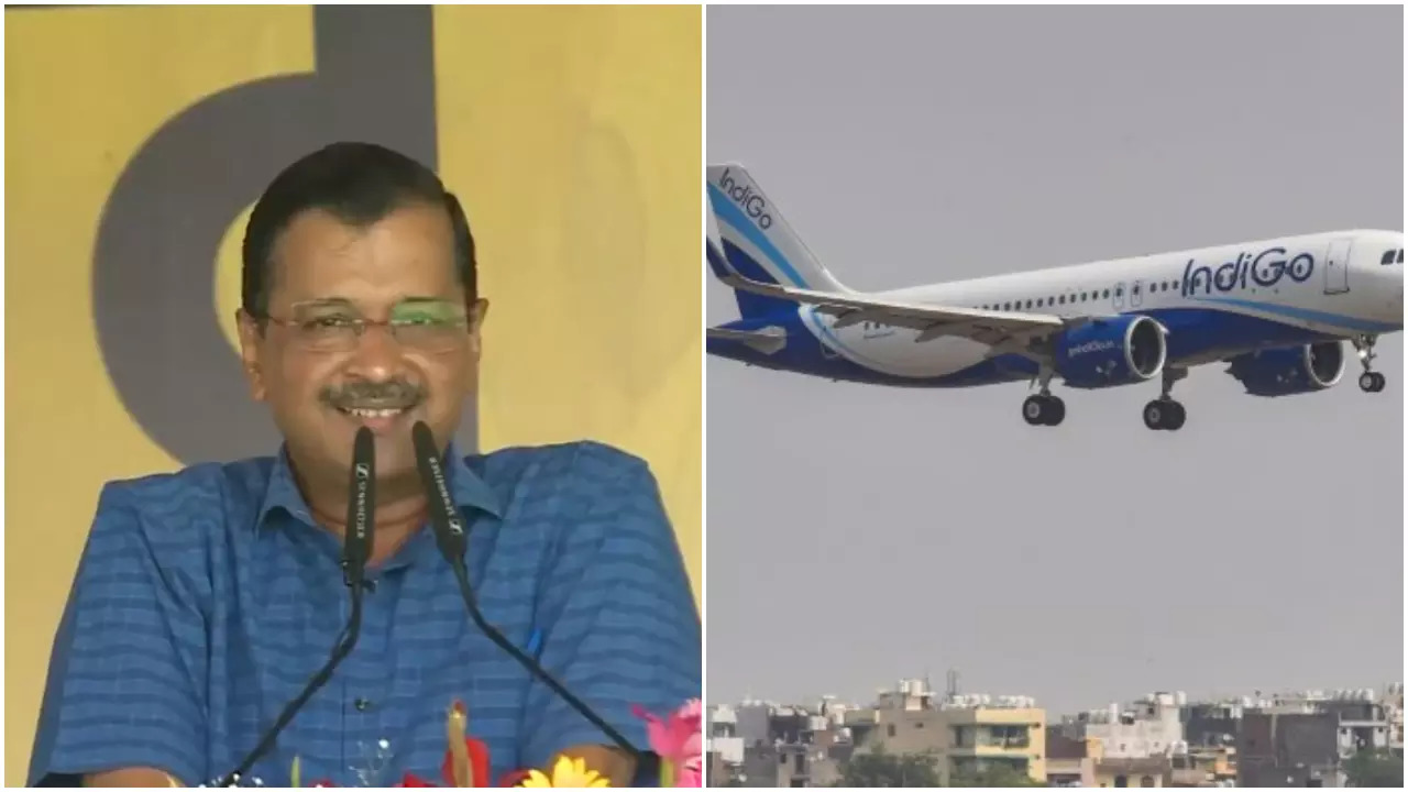 Arvind Kejriwal and IndiGo