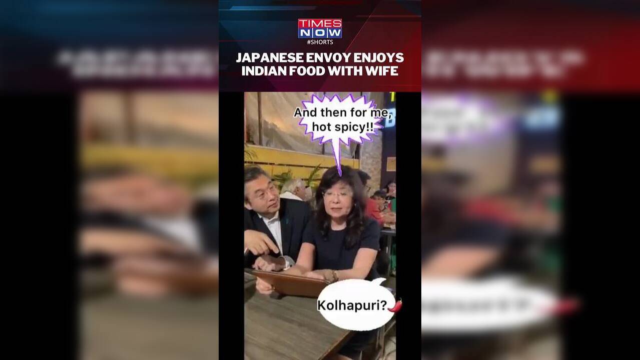 Pm Reacts To Viral Video Of Japanese Envoy Enjoying Indian Food With Wife