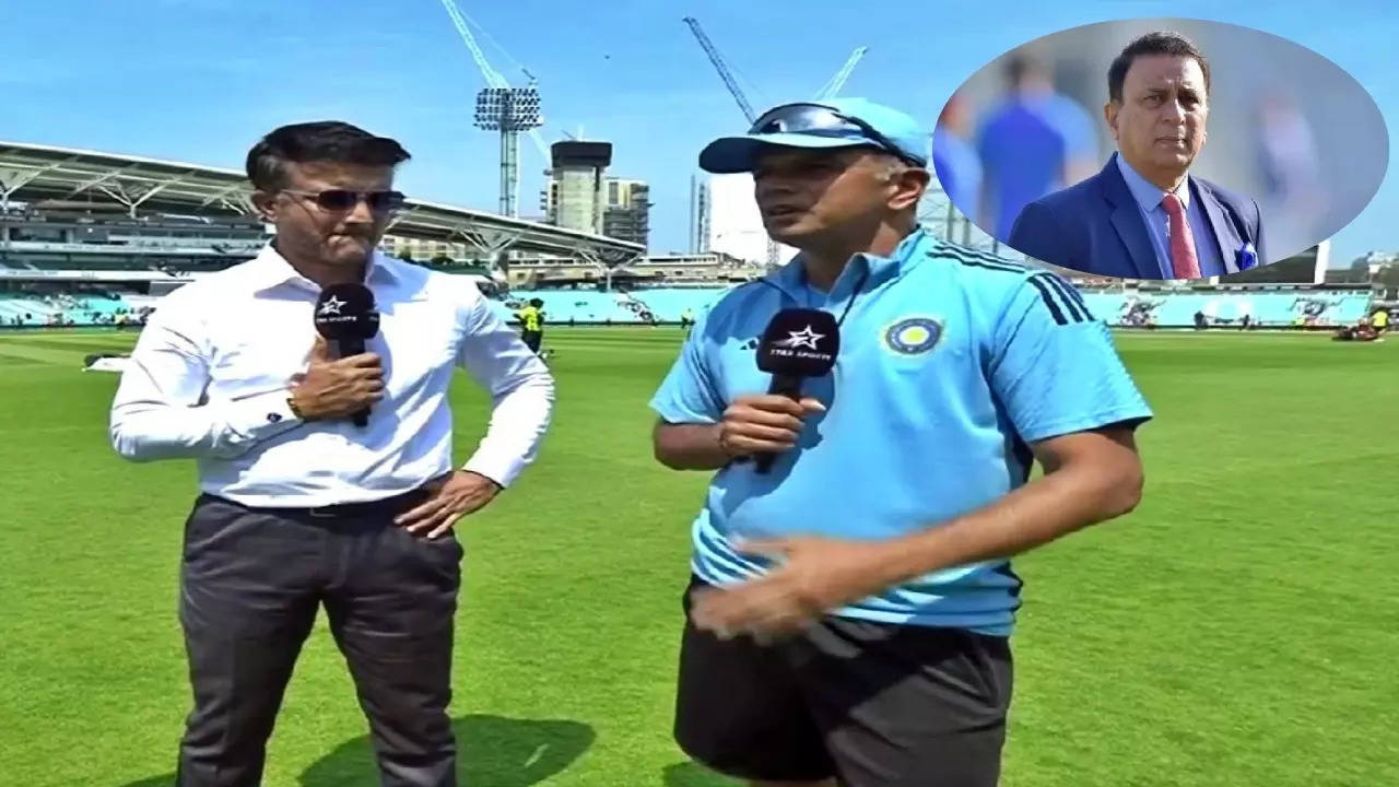 Rahul Dravid's Response to Sourav Ganguly Irks Sunil Gavaskar Amid India's Batting Woes