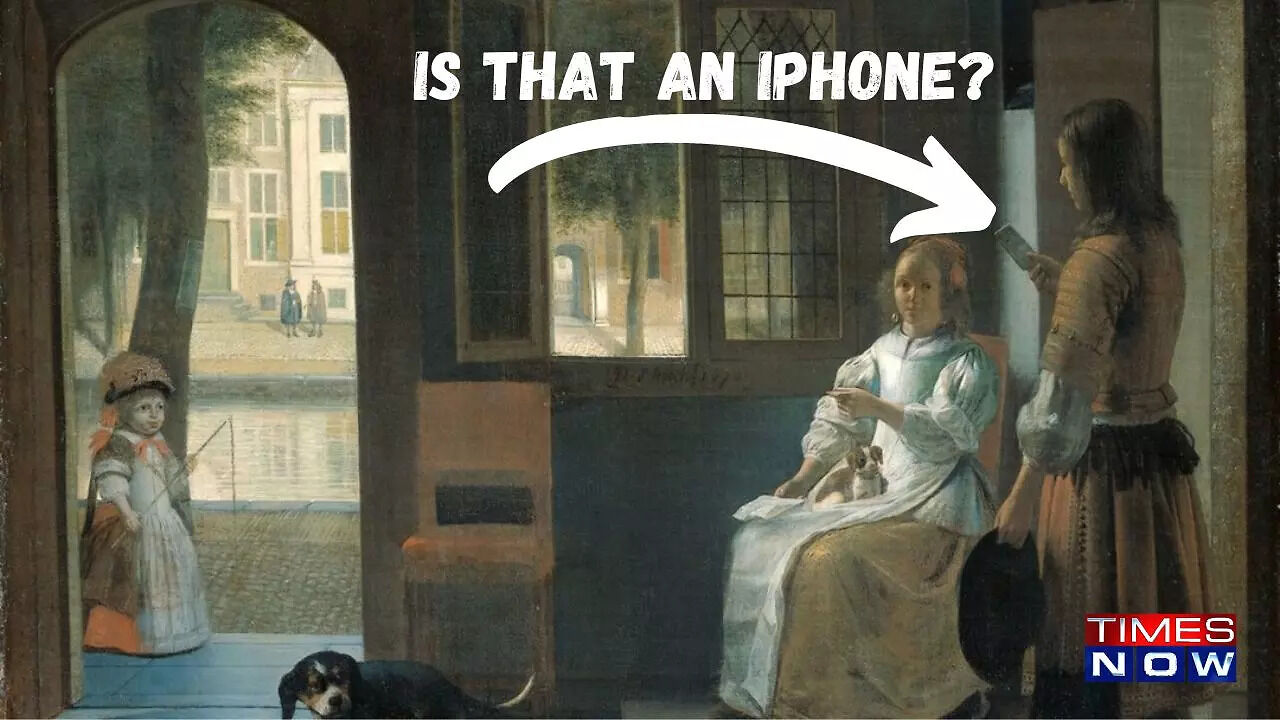 Blast to the Past: Did 17th-Century Painter Predict the iPhone 350 Years Before Apple? - Vimarsana News