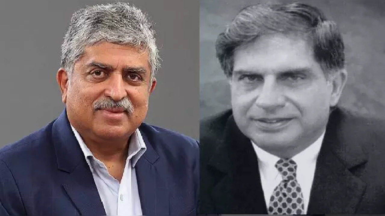 ​ Nandan Nilekani voluntarily chose not to receive any remuneration for his services rendered to the company. (Pic: Infosys and Tata websites)​