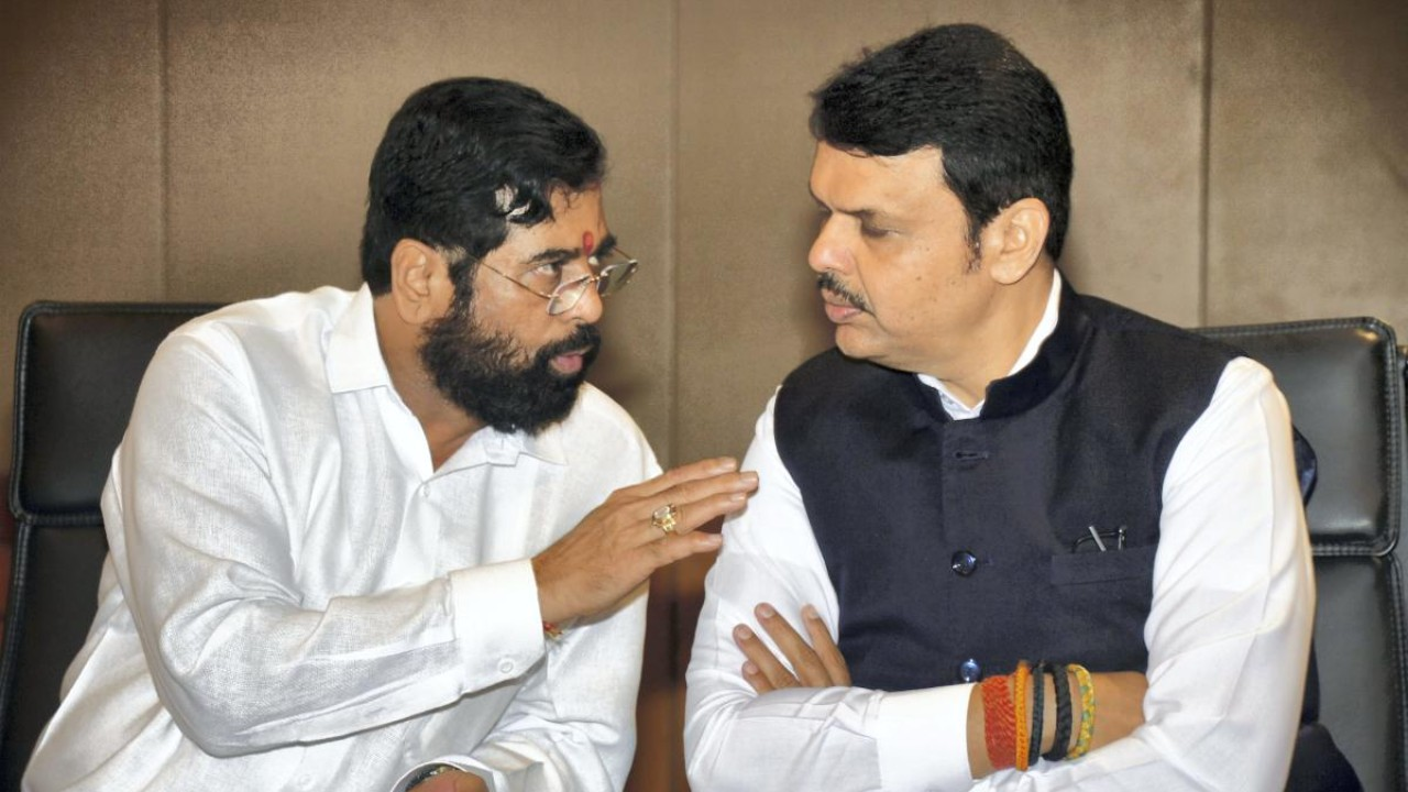 Devendra Fadnavis, Eknath Shinde, Shiv Sena, BJP, Kolhapur Visit