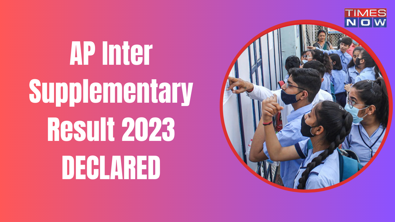 AP Inter Supplementary Result 2023 Declared