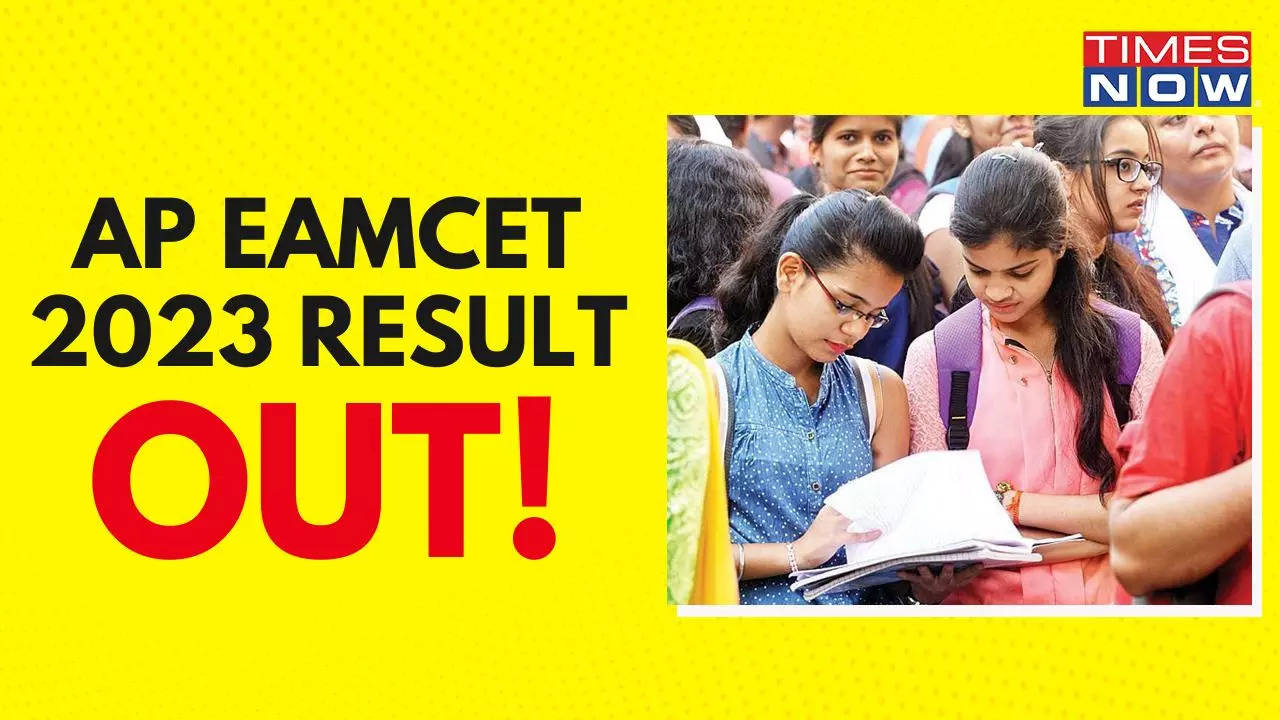 AP EAMCET Result 2023 DECLARED on cets.apsche.ap.gov.in, Manabadi