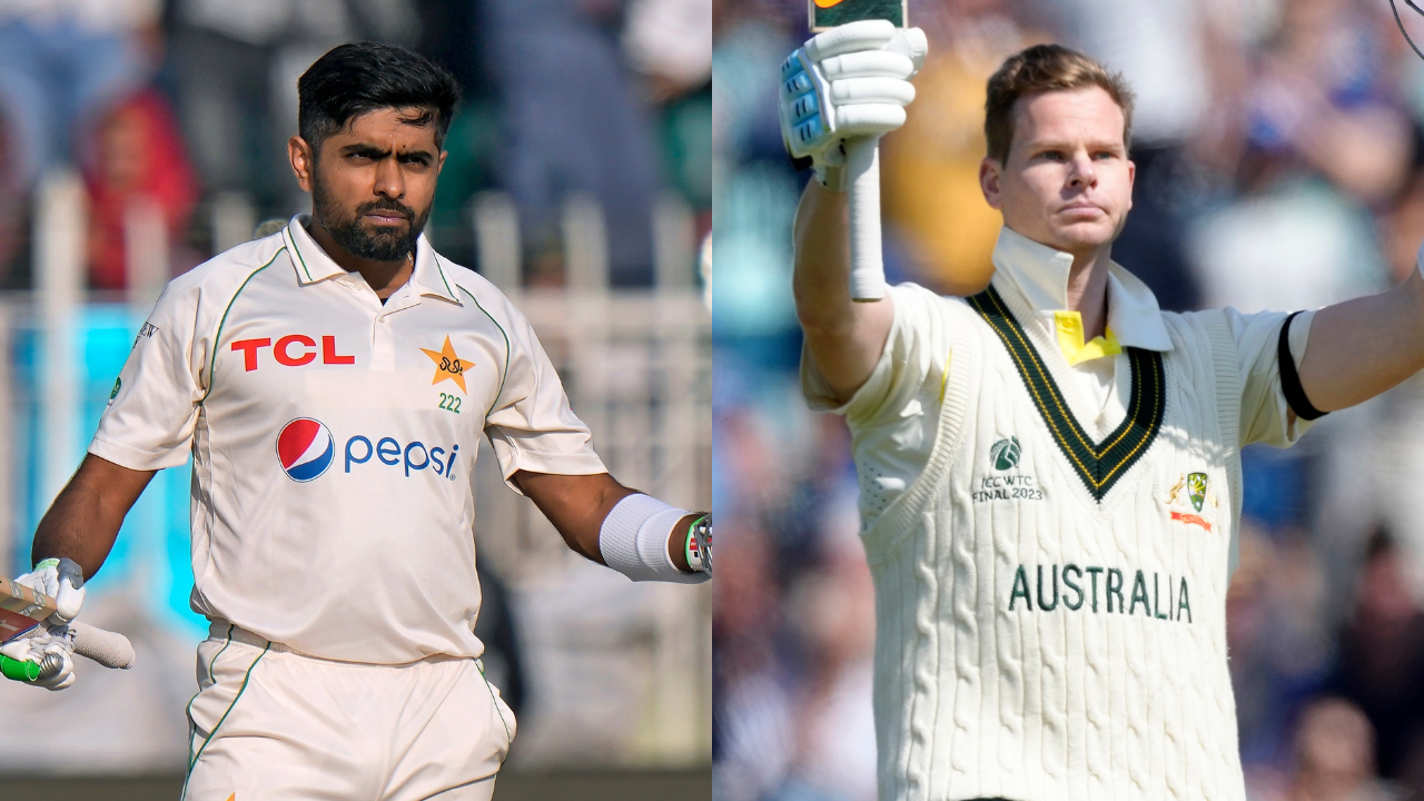 Babar Azam, Steve Smith