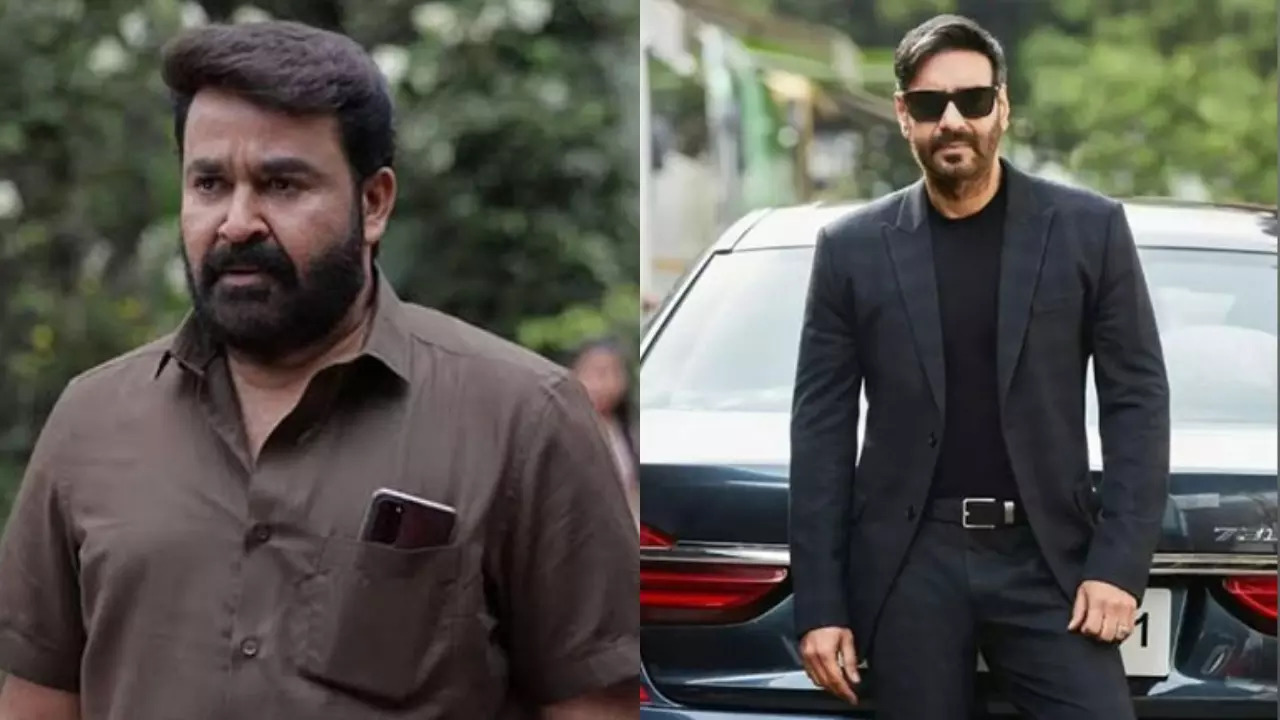 Ajay Devgn, Mohanlal To Shoot For Drishyam 3 Hindi And Malayalam Together