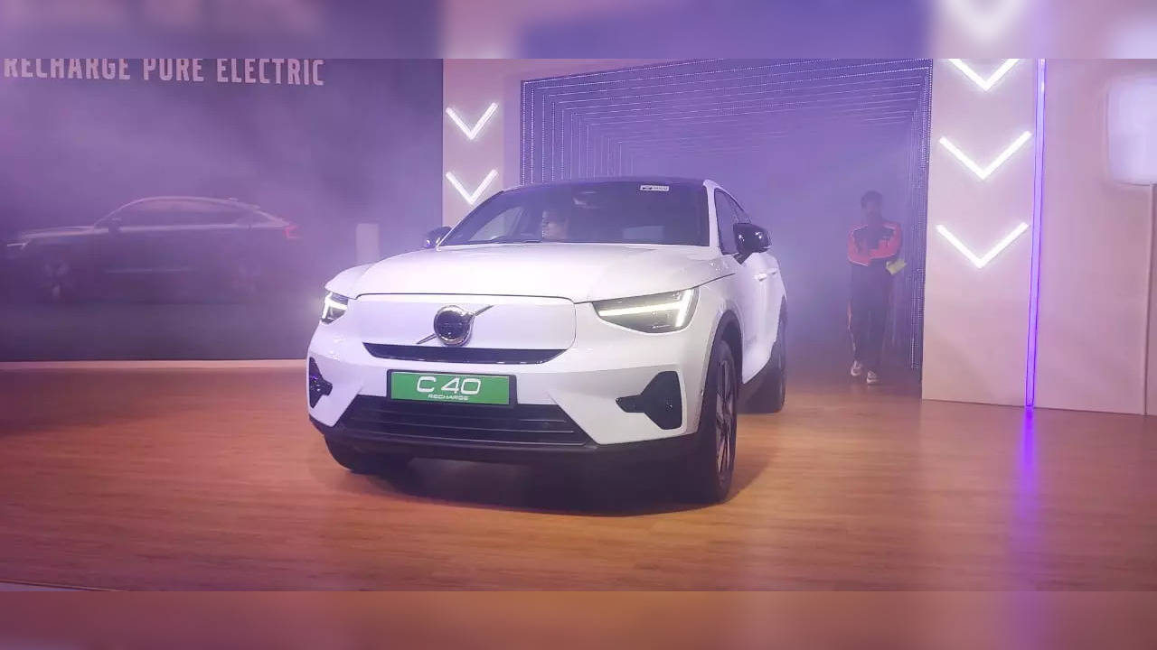 Volvo C40 Recharge Showcased in India