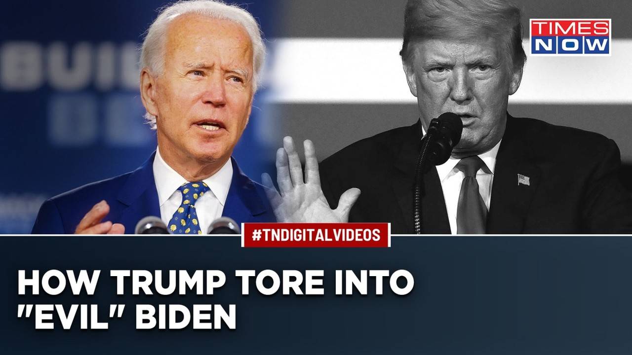 Trump's Fiery Attack At Biden After Pleading 'Not Guilty' At ...