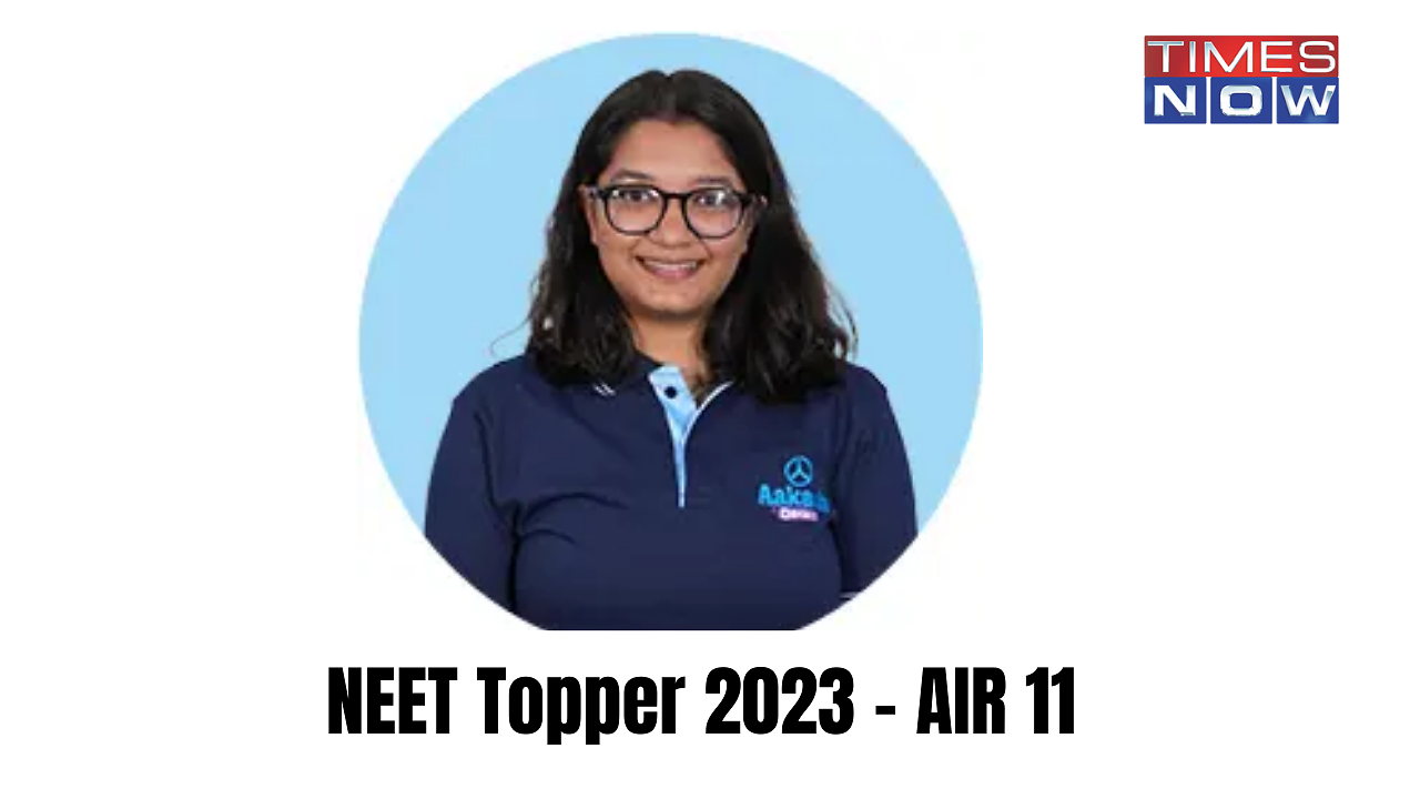NEET 2023 Toppers: Ashika Aggarwal Bags AIR 11 in First Attempt, Says Hard Work is the Key to Success - Vimarsana News