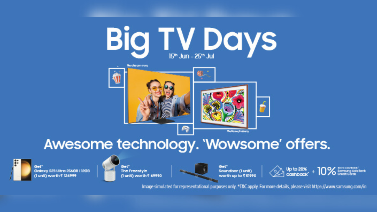 Samsung Big TV Days Sale Get Galaxy S23 Ultra smartphone with 98inch Neo QLED/QLED TVs Flipboard