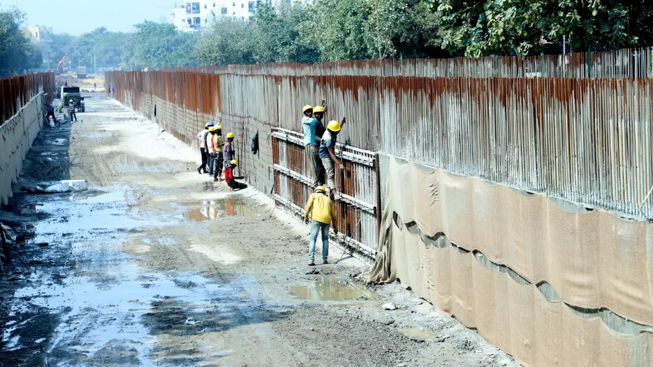 Delhi: IGI Airport drain to be ready by July