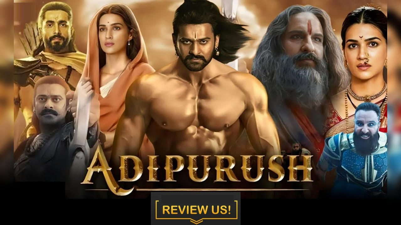 Adipurush Movie Release IMDB Rating Review Opening Collection, hdhub4u, 123Telugu superstar Prabhas starrer Adipurush ఆదిపురుష్ మూవీ రివ్యూ Box Office Collection Day 1, Full Movie Download in Hindi, Telugu | Entertainment News, Times Now