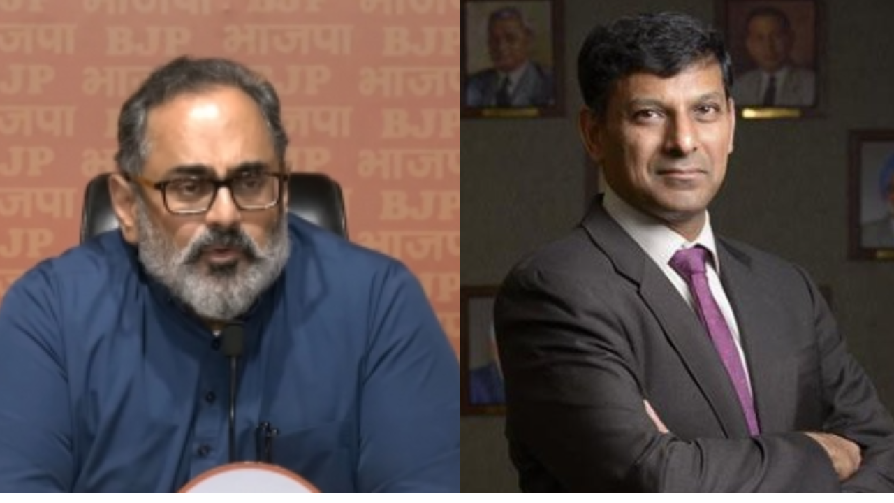 Rajeev Chandrasekhar Raghuram Rajan