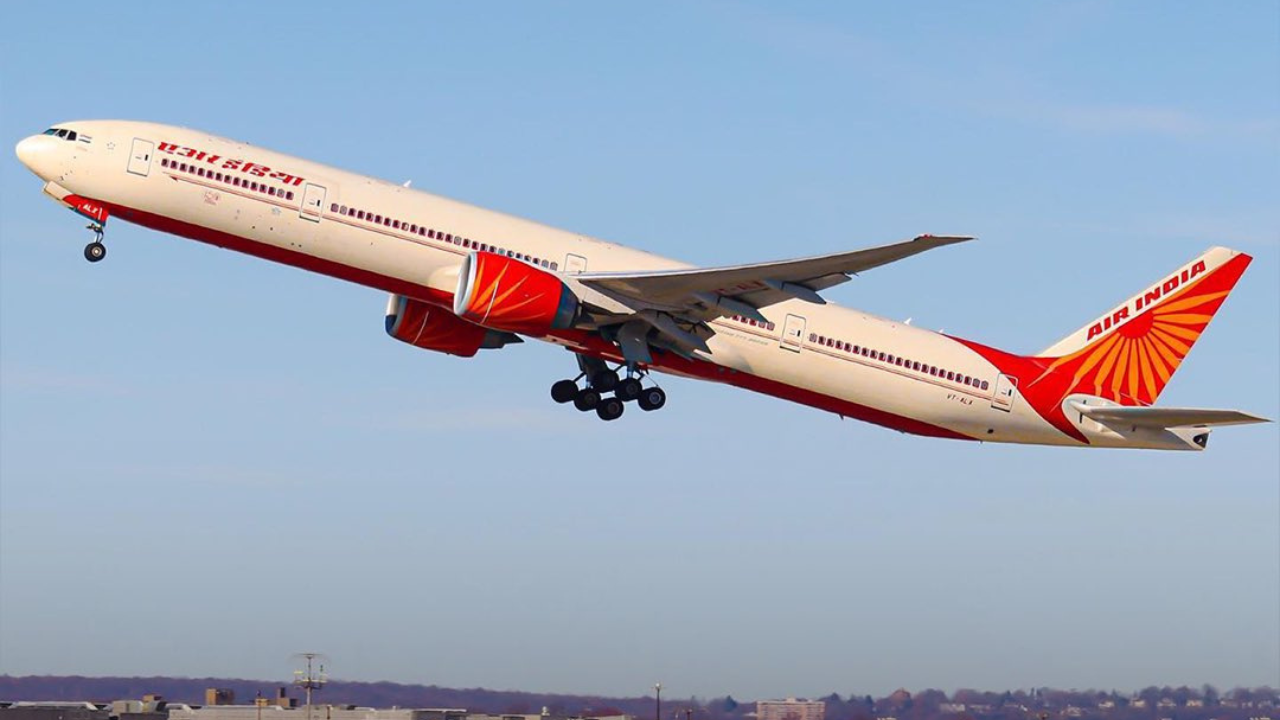 Female Friend In Air India Cockpit