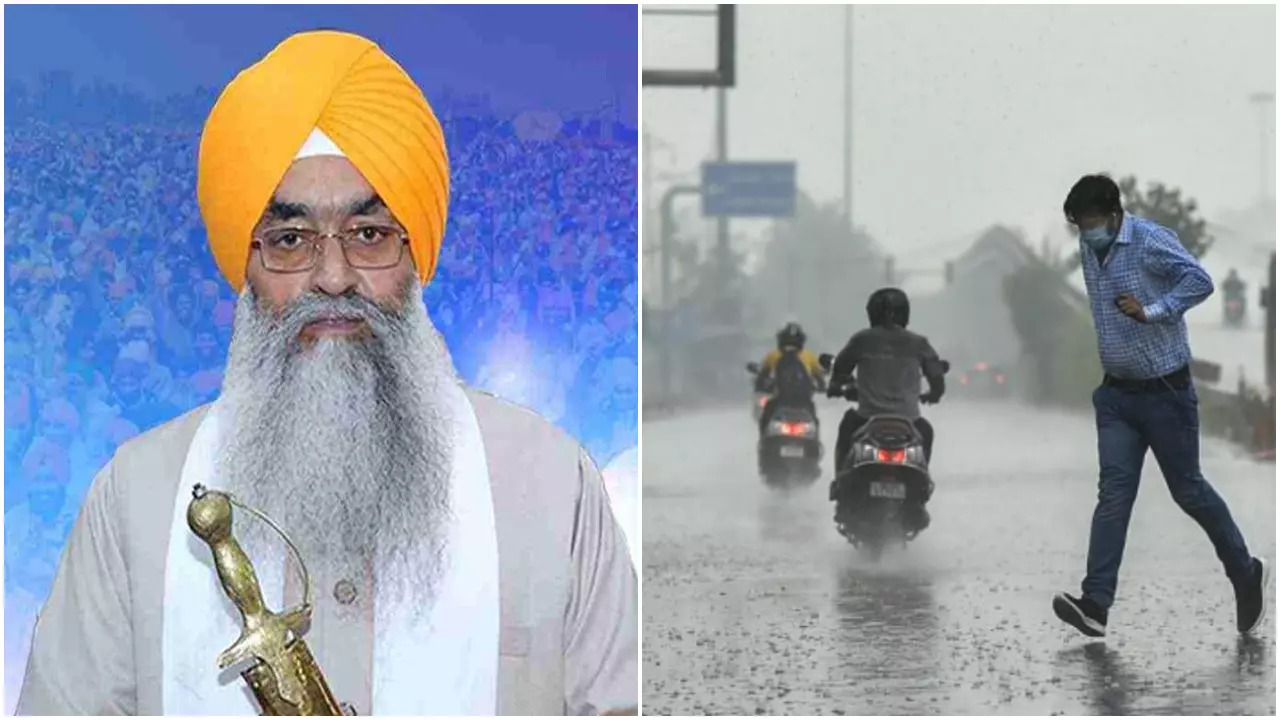 Giani Raghbir Singh And Rainfall