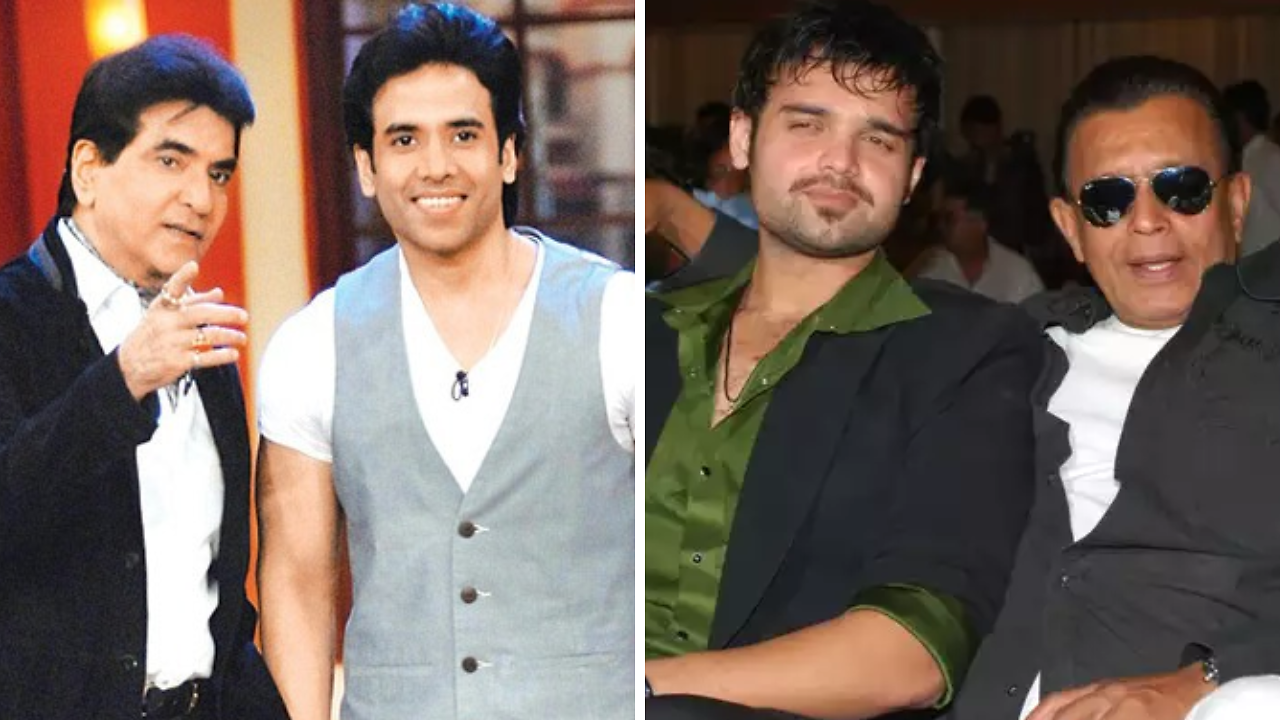 Jitendra-Tushaar Kapoor To Mithun-Mimho: 9 Famous Bollywood Dads Whose ...