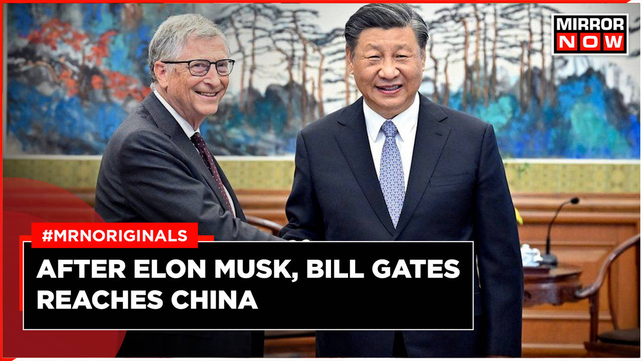 Bill Gates Visits China, Meets 'Old Friend' Xi Jinping In Beijing To ...