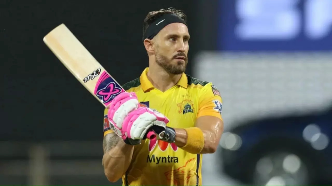 Faf Du Plessis to lead Texas Super Kings