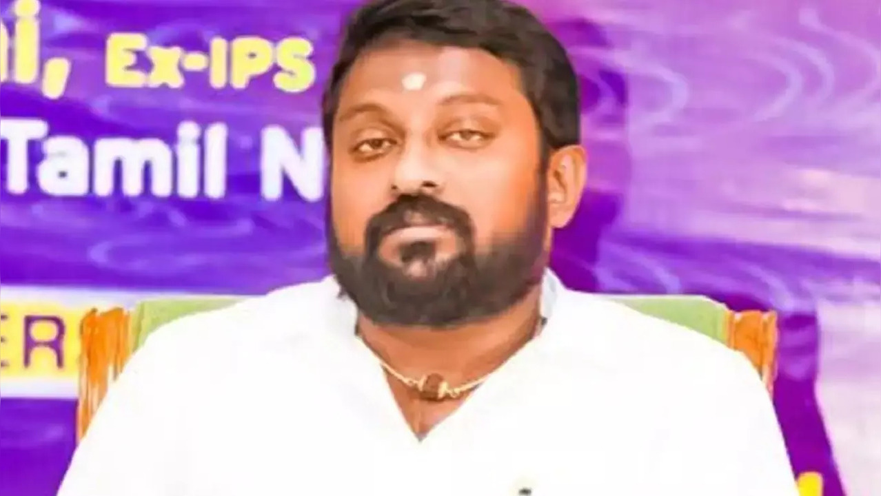 SG Suryah, BJP state secretary in Tamil Nadu