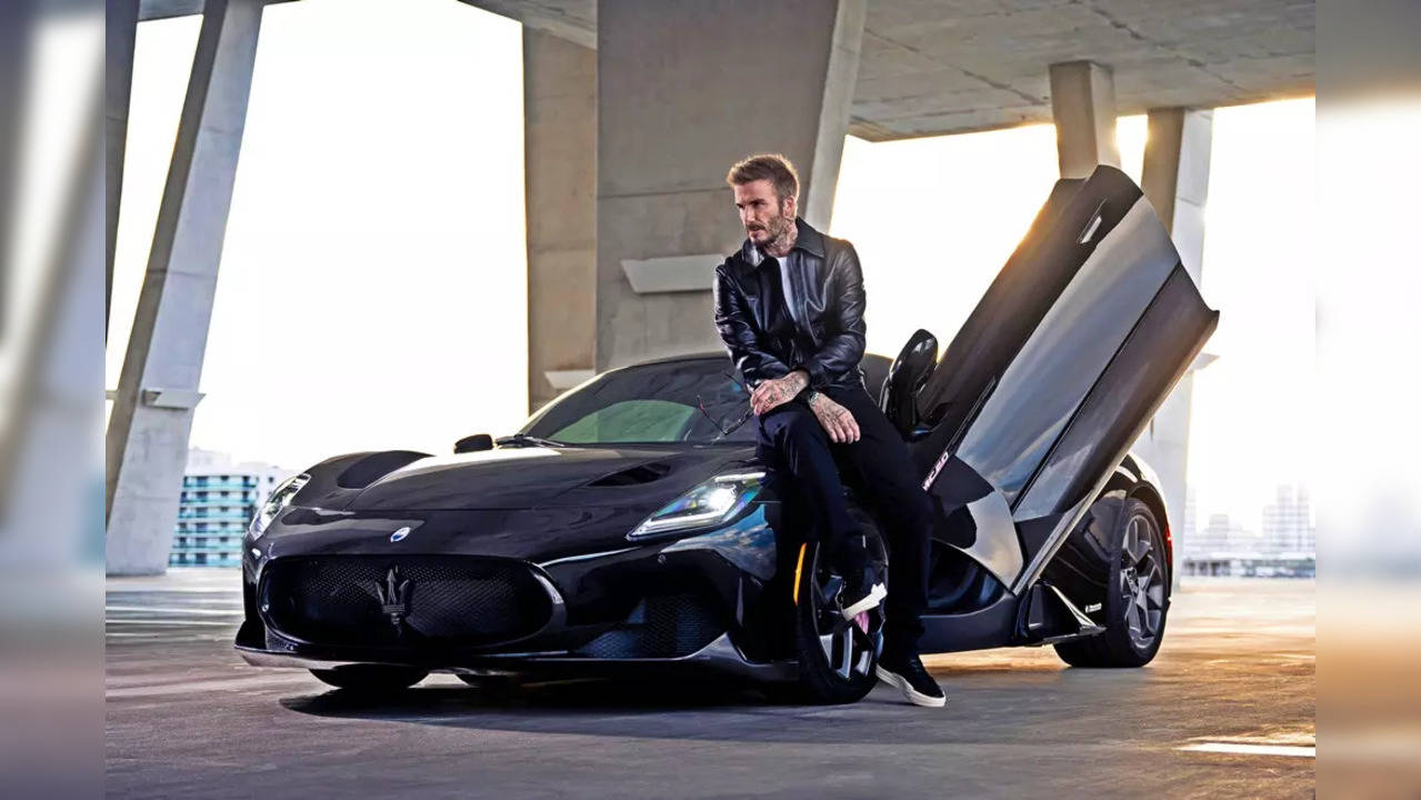 David Beckham Ventures Into The Realm Of Car Designing With Maserati