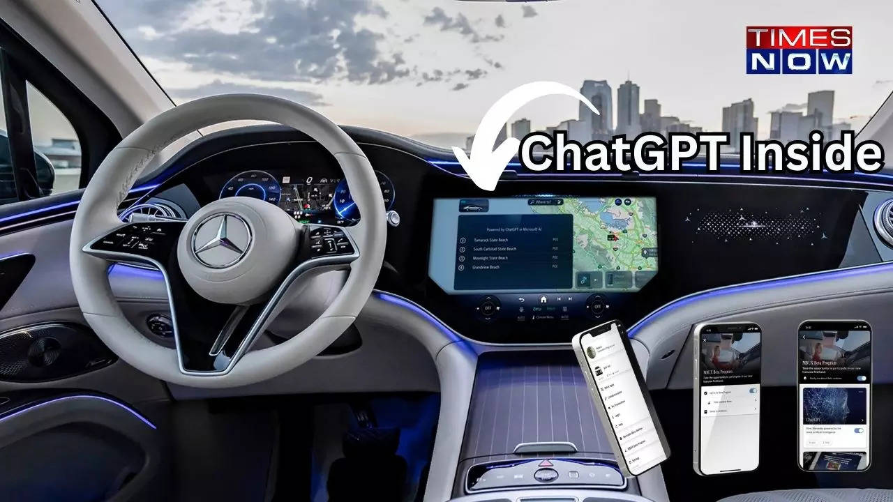 Mercedes Benz mit ChatGPT im Inneren: Der deutsche Luxusautohersteller integriert ChatGPT in sein MBUX-Infotainmentsystem