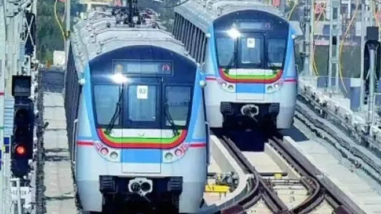 Hyderabad Airport Metro.