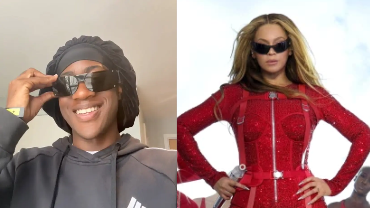 Get the Look: Beyonce Wearing Balmain B-I Black Sunglasses – Designer Eyes